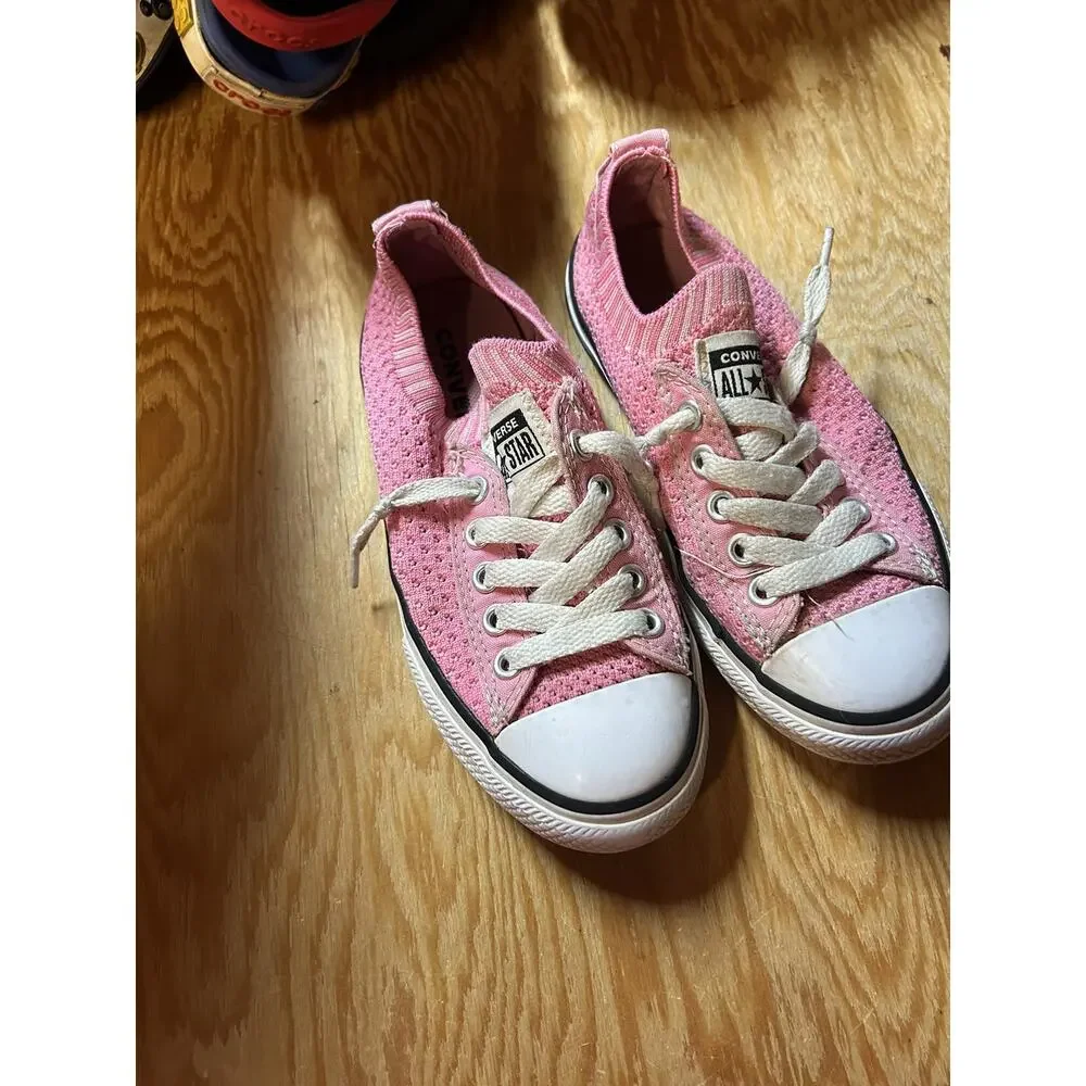 Converse Pink Sneakers size 12